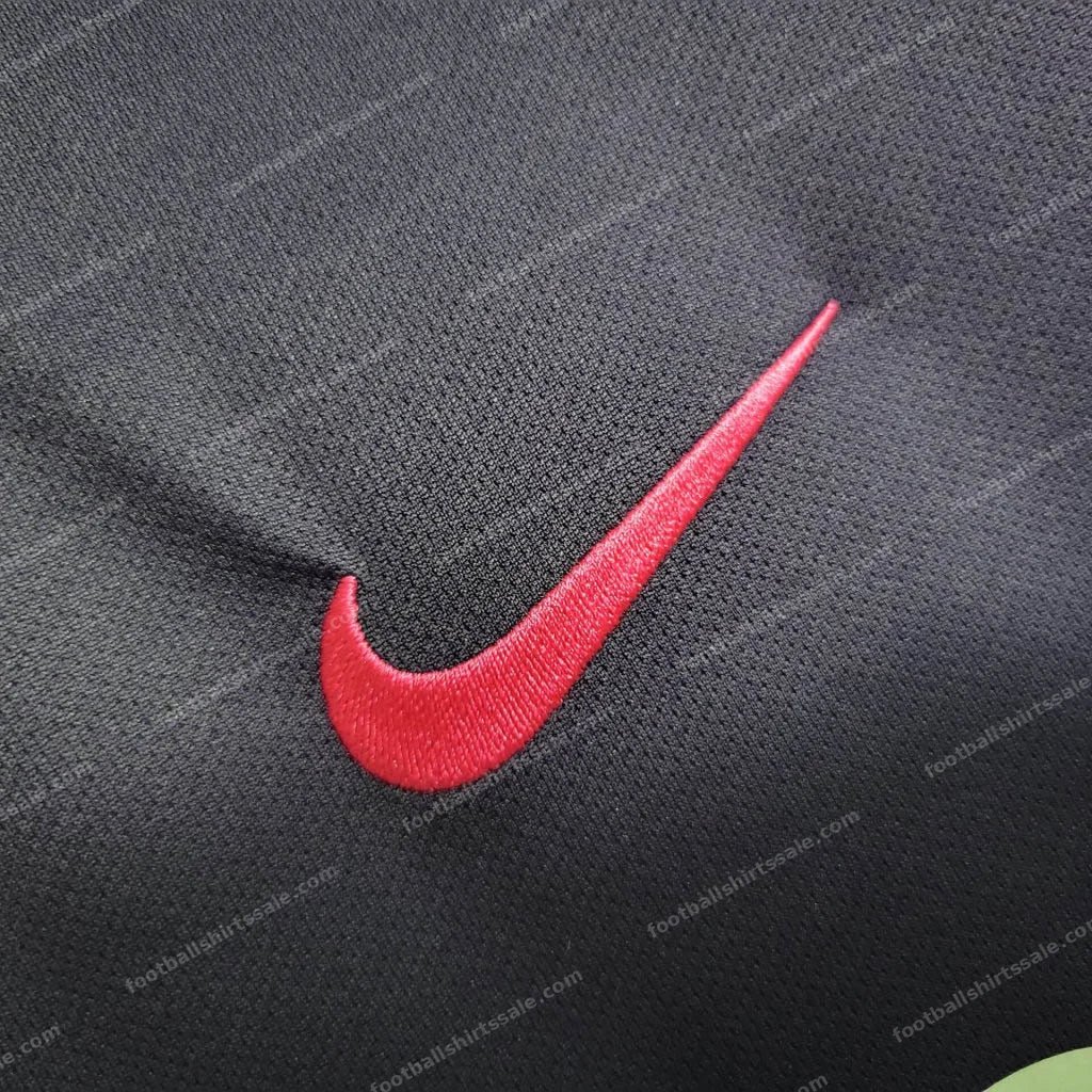 2016/2017 Retro Long Sleeve Barcelona Away Football Shirt 1:1 - Detail 3