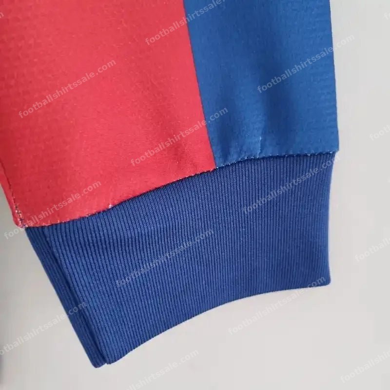 2010/2011 Retro Long Sleeve Barcelona Home Football Shirt 1:1 Thai Quality - Detail 6