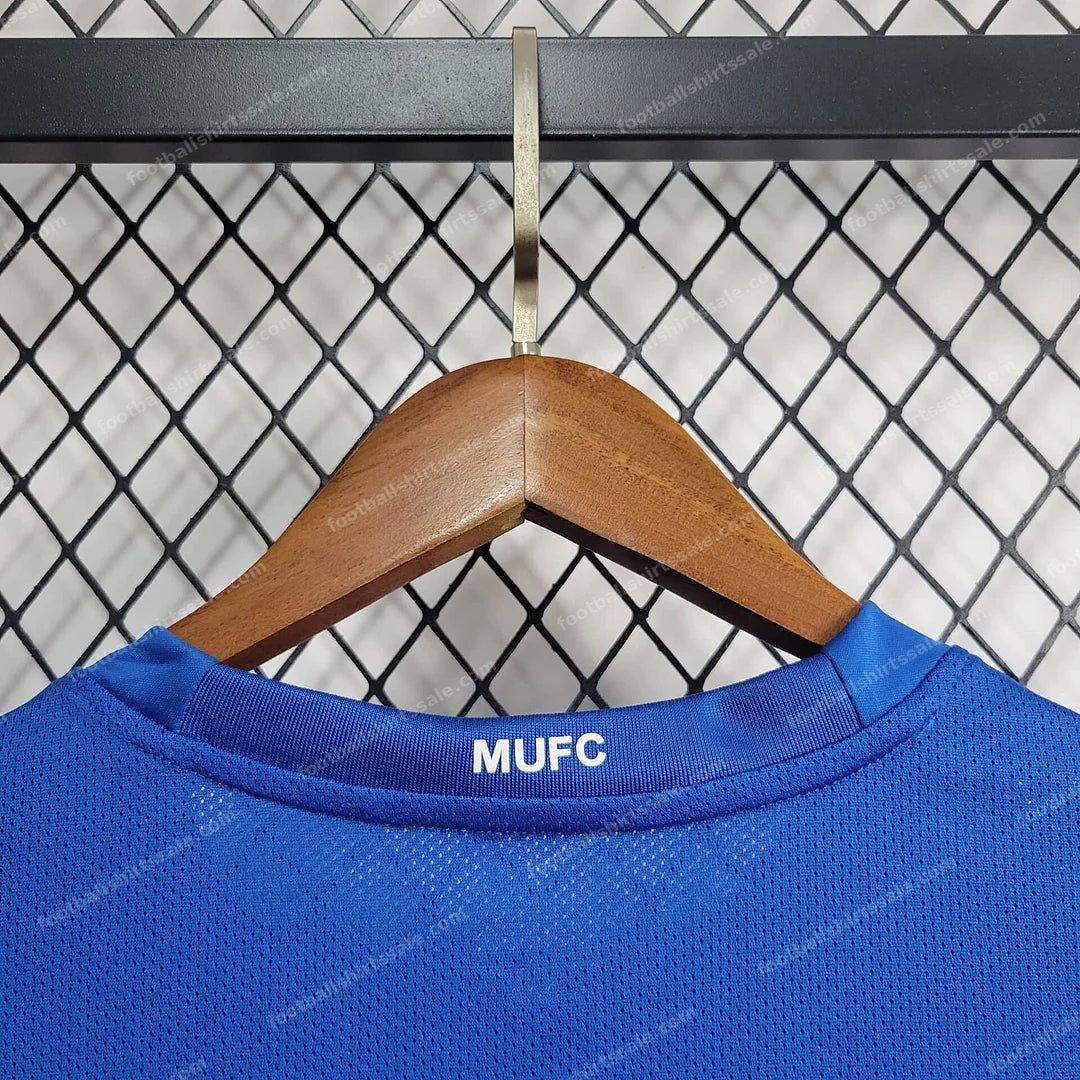 2007/2008 Retro Long Sleeve Manchester United Away Football Shirt 1:1 Thai Quality - Detail 6