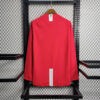 2007-2008 Retro Long Sleeve Manchester United Home Football Shirt 1:1 Thai Quality - Detail 1