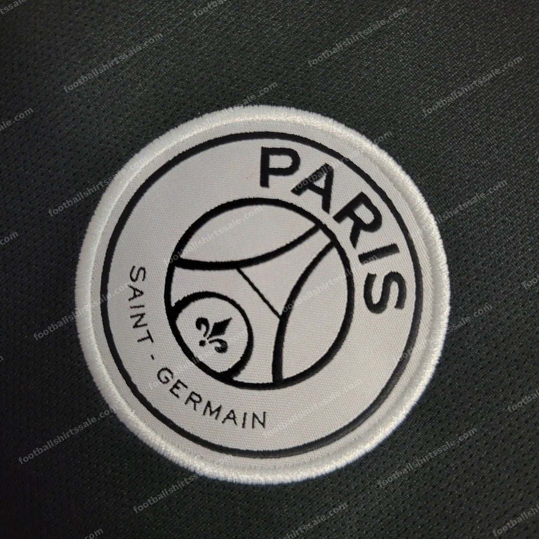 2018/2019 Retro Long Sleeve Paris Saint-Germain Home Football Shirt - Detail 3
