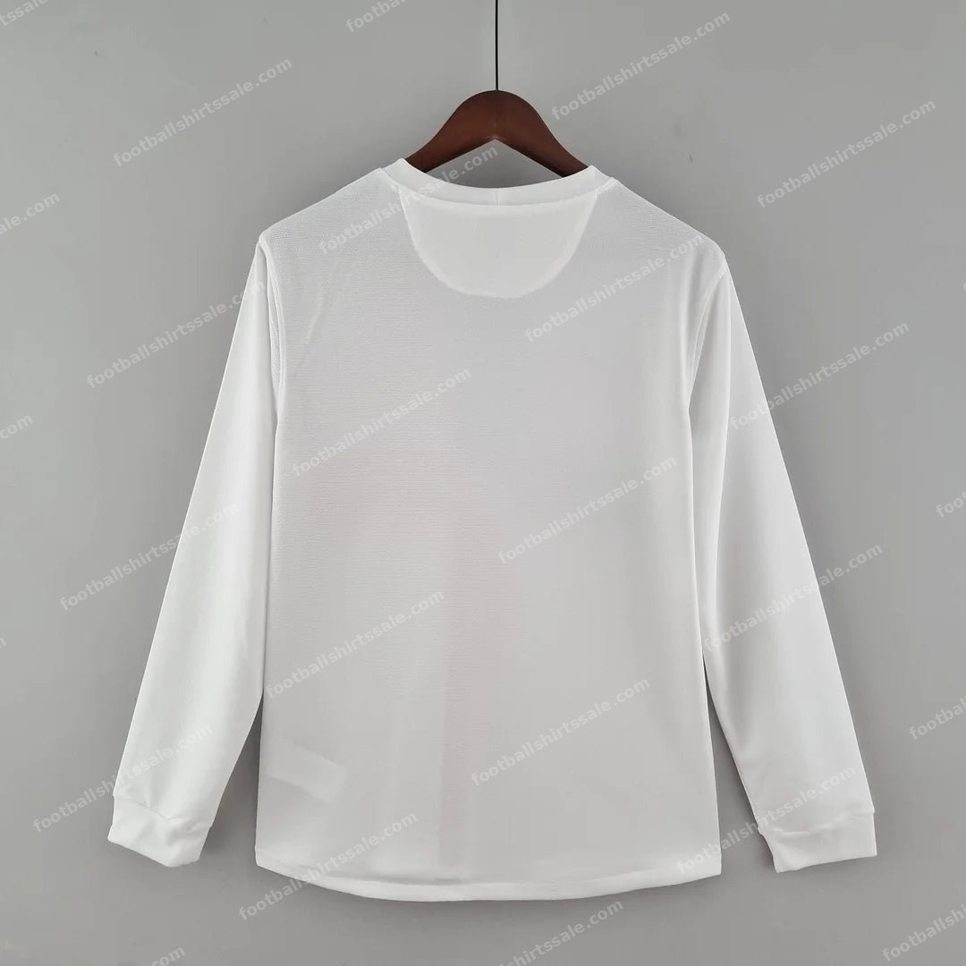 2012 Retro Long Sleeve Portugal Away Football Shirt - Detail 1
