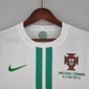 2012 Retro Long Sleeve Portugal Away Football Shirt - Detail 2