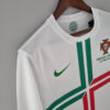 2012 Retro Long Sleeve Portugal Away Football Shirt - Detail 3