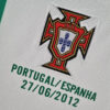 2012 Retro Long Sleeve Portugal Away Football Shirt - Detail 4