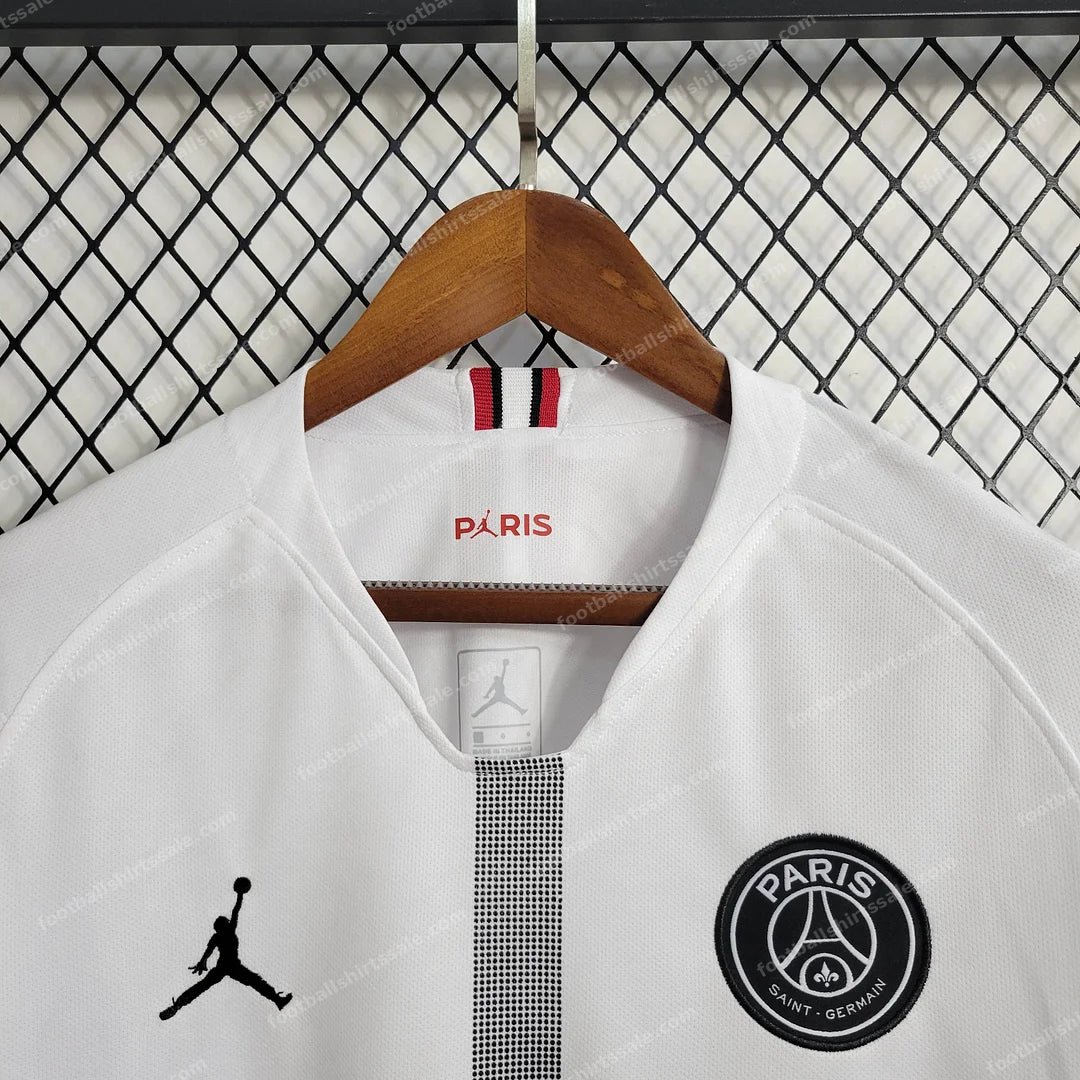 2018/2019 Retro Long Sleeve PSG Paris Saint-Germain Away Football Shirt 1:1 Thai Quality - Detail 2