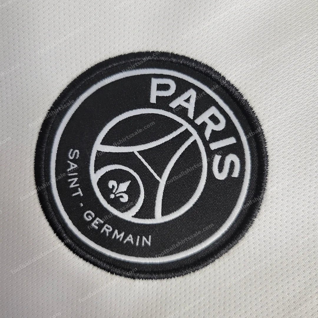 2018/2019 Retro Long Sleeve PSG Paris Saint-Germain Away Football Shirt 1:1 Thai Quality - Detail 4