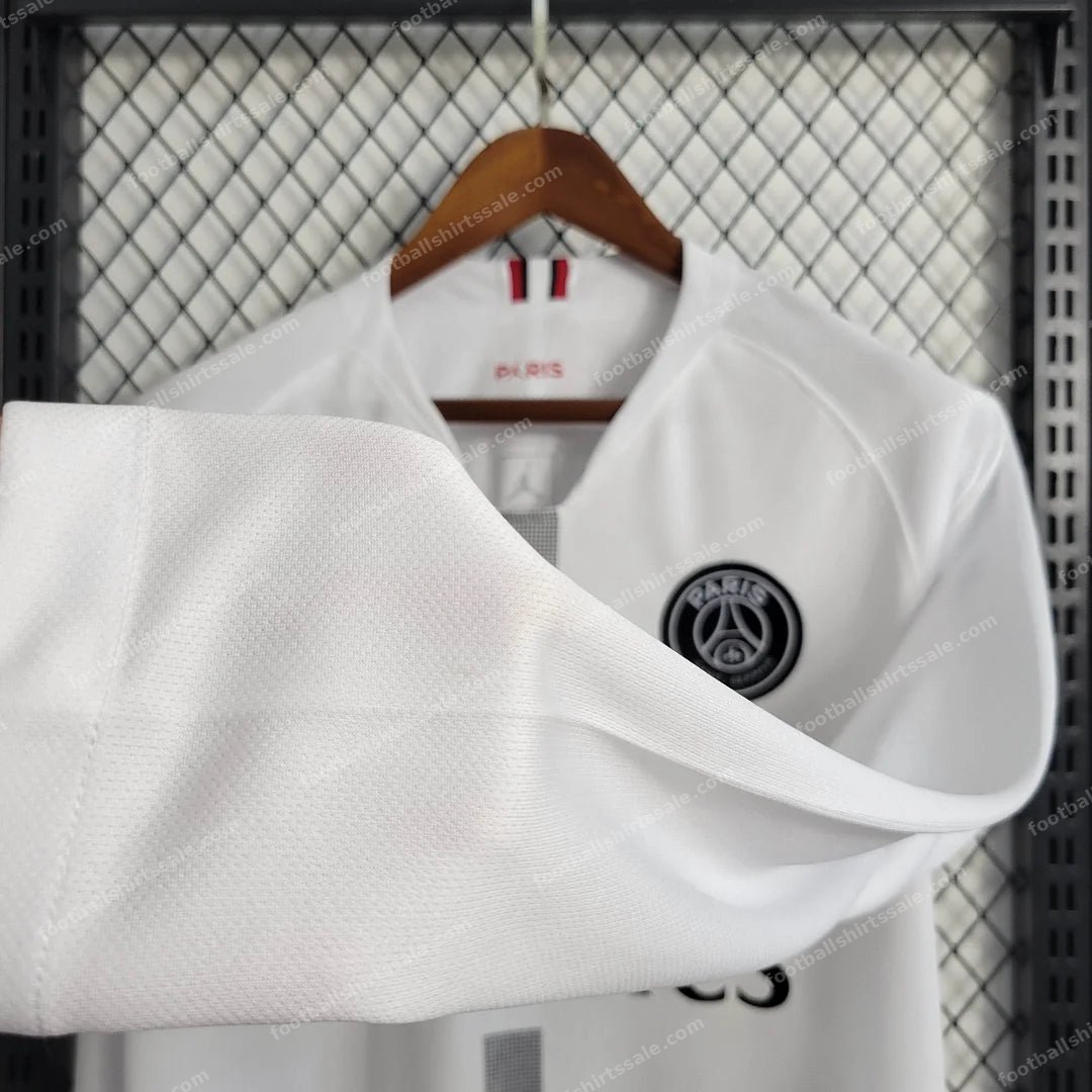 2018/2019 Retro Long Sleeve PSG Paris Saint-Germain Away Football Shirt 1:1 Thai Quality - Detail 5