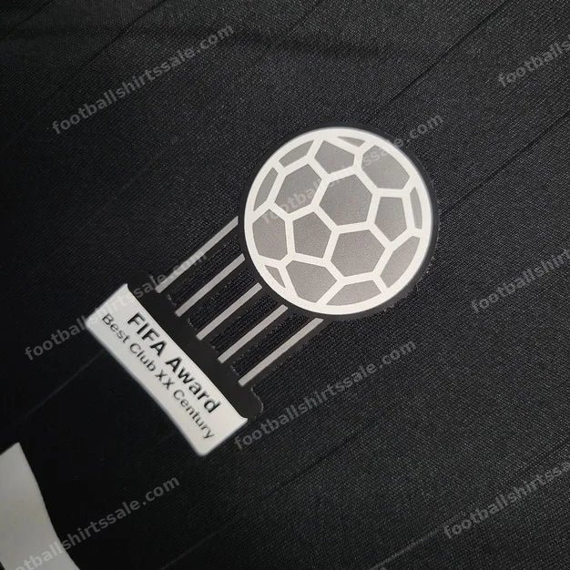 2006/2007 Retro Long Sleeve Real Madrid Away Football Shirt - Detail 6