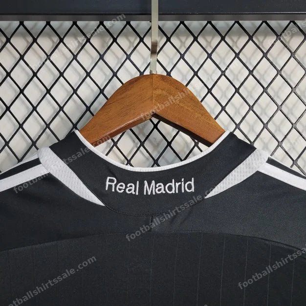 2006/2007 Retro Long Sleeve Real Madrid Away Football Shirt - Detail 9