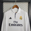 2016/2017 Retro Long Sleeve Real Madrid Home Football Shirt 1:1 Thai Quality - Detail 2