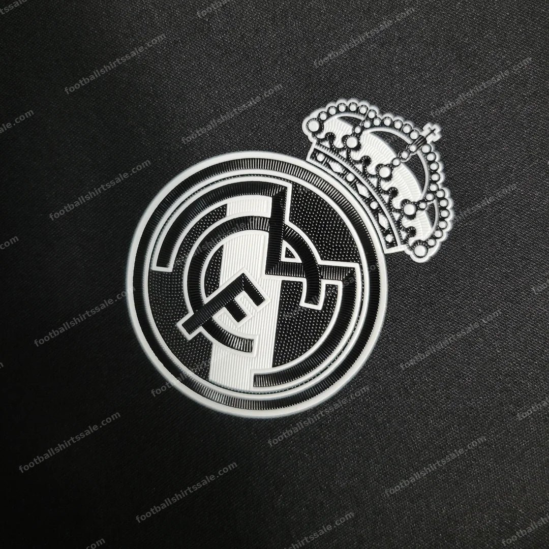 2016/2017 Retro Long Sleeve Real Madrid Third Away Football Shirt 1:1 Thai Quality - Detail 4