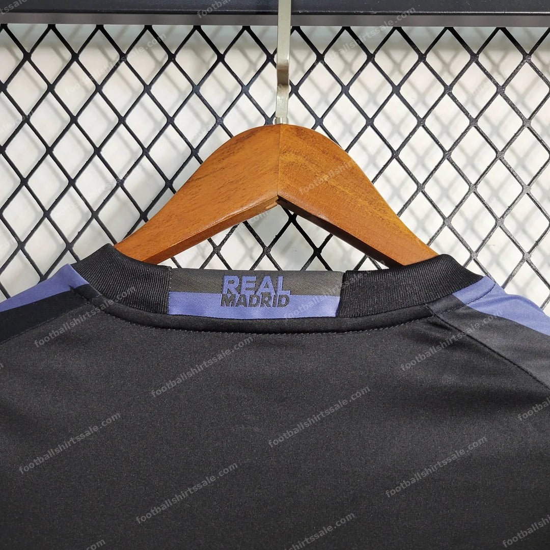 2016/2017 Retro Long Sleeve Real Madrid Third Away Football Shirt 1:1 Thai Quality - Detail 7