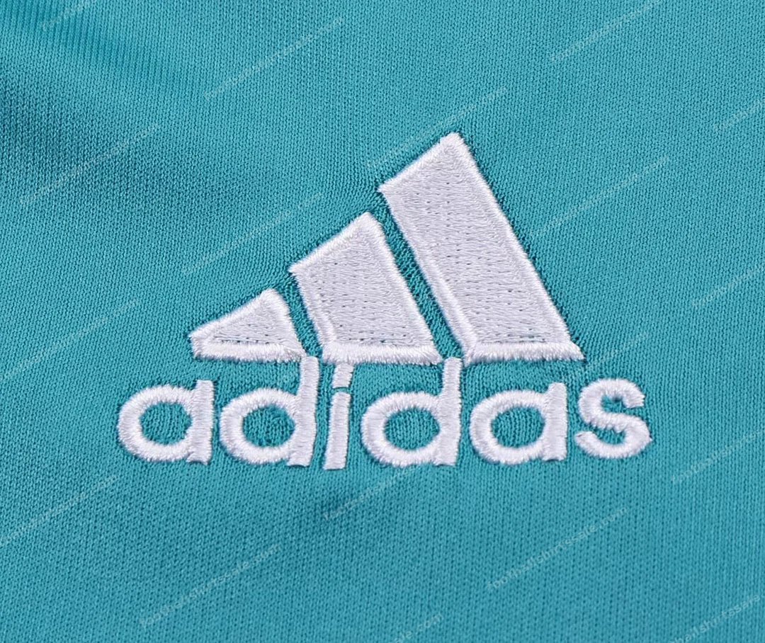 2017/2018 Retro Long Sleeve Real Madrid Third Away Football Shirt Kids Size - Detail 3