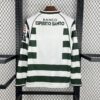 2001/2003 Retro Long Sleeve Sporting Lisbon Home Football Shirt - Detail 1
