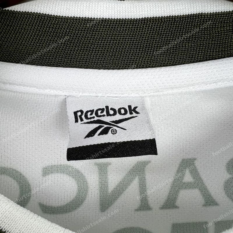 2001/2003 Retro Long Sleeve Sporting Lisbon Home Football Shirt - Detail 4