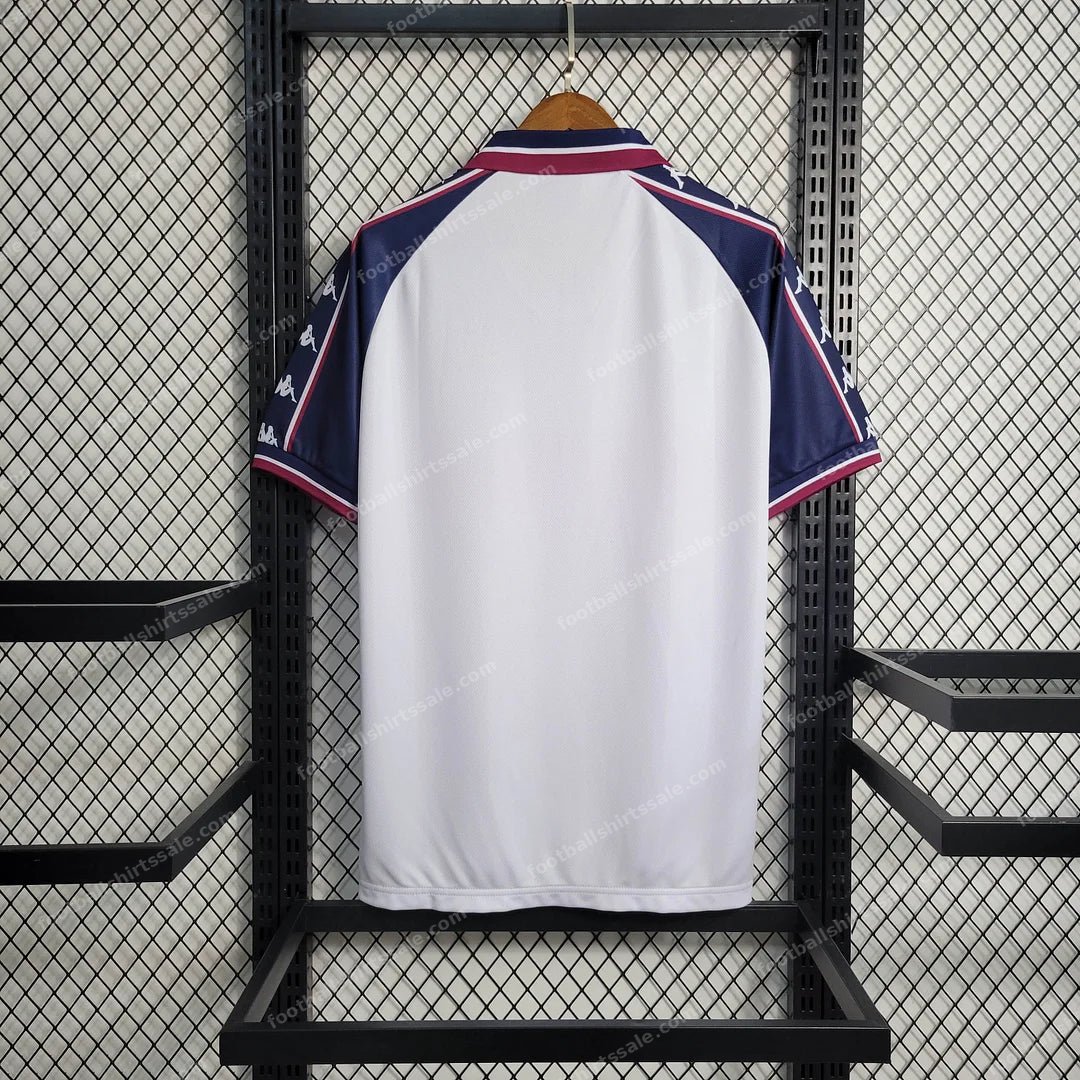 1997/1998 Retro Manchester City Away Football Shirt - Detail 1