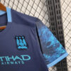 2015/2016 Retro Manchester City Away Football Shirt - Detail 6