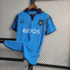 2001/2002 Retro Manchester City Home Football Shirt - Detail 2