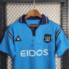 2001/2002 Retro Manchester City Home Football Shirt - Detail 3