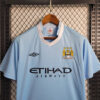 2011/2012 Retro Manchester City Home Football Shirt - Detail 3