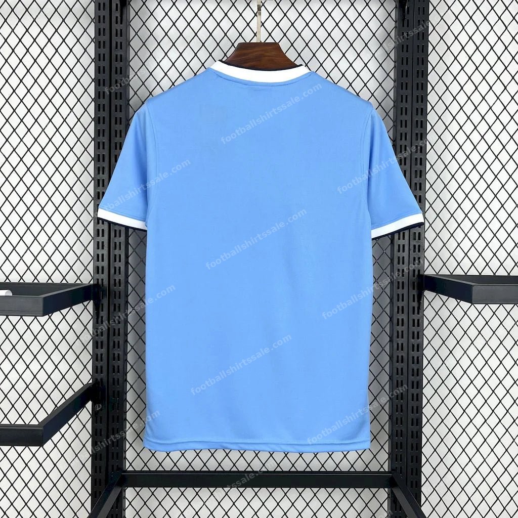 2013/2014 Retro Manchester City Home Football Shirt - Detail 1