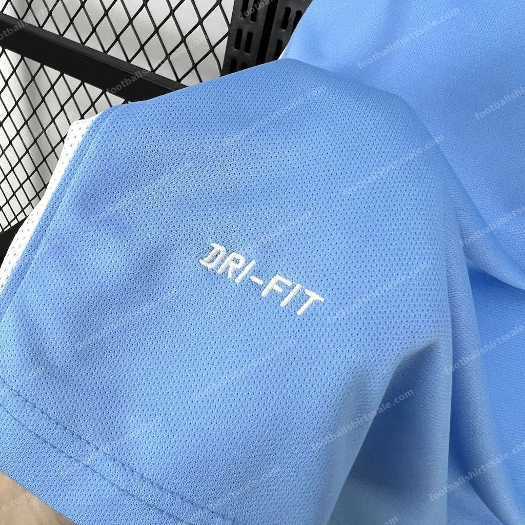 2015/2016 Retro Manchester City Home Football Shirt - Detail 6