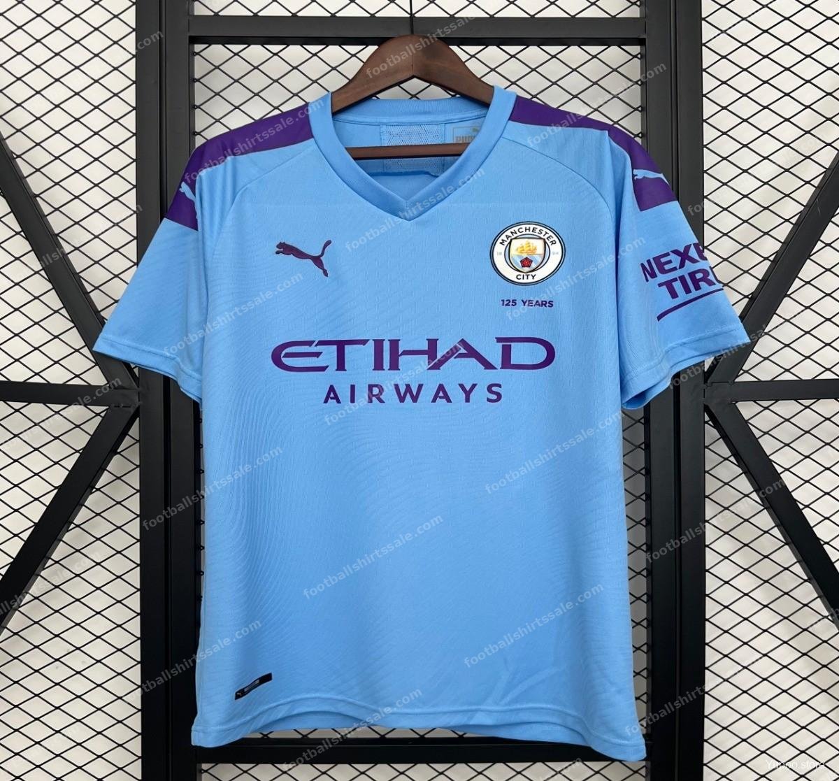 2019/2020 Retro Manchester City Home Jersey