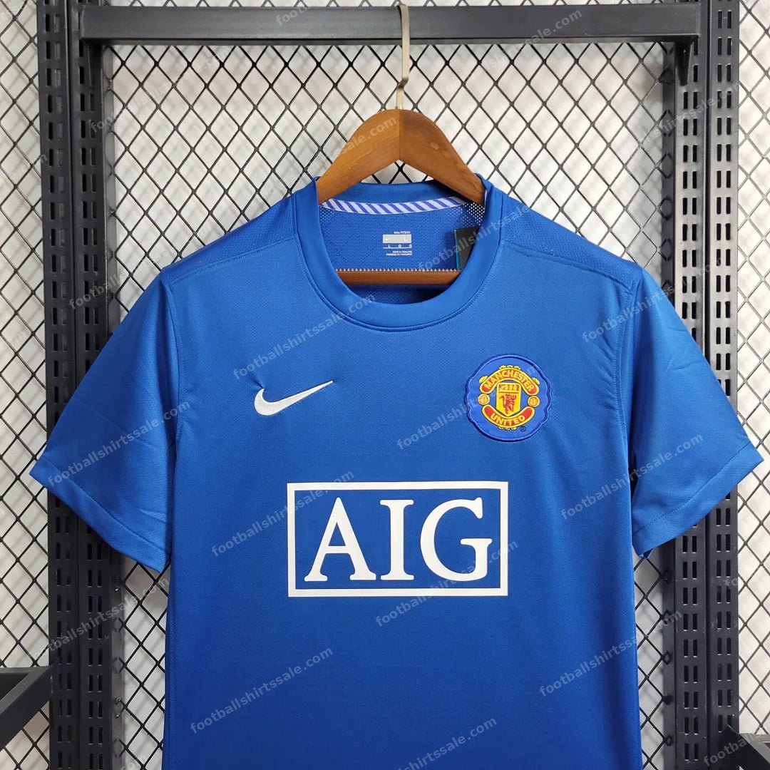 2007/2008 Retro Manchester United Away Football Shirt 1:1 Thai Quality - Detail 3