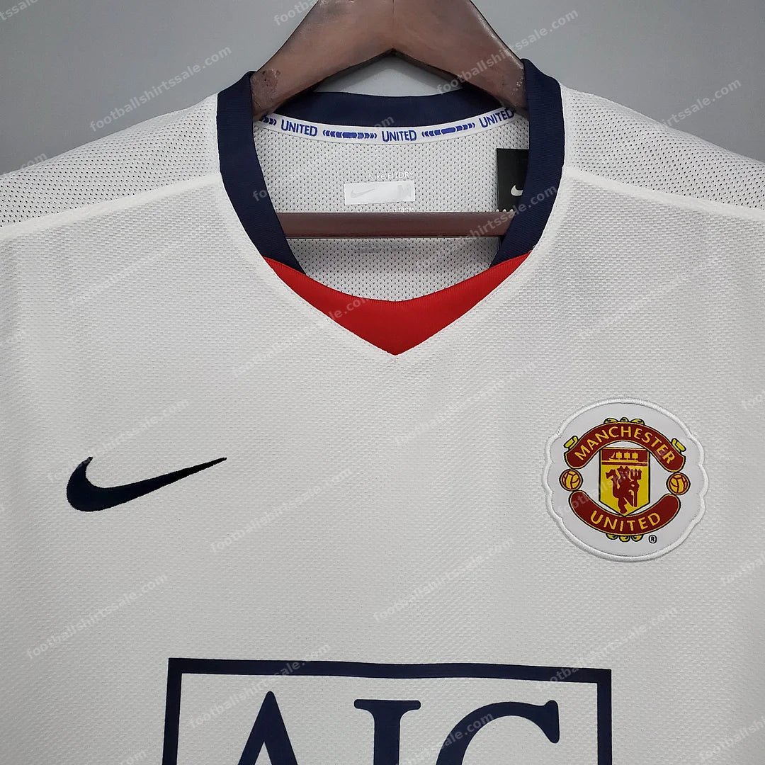 2008/2009 Retro Manchester United Away Football Shirt 1:1 Thai Quality - Detail 2