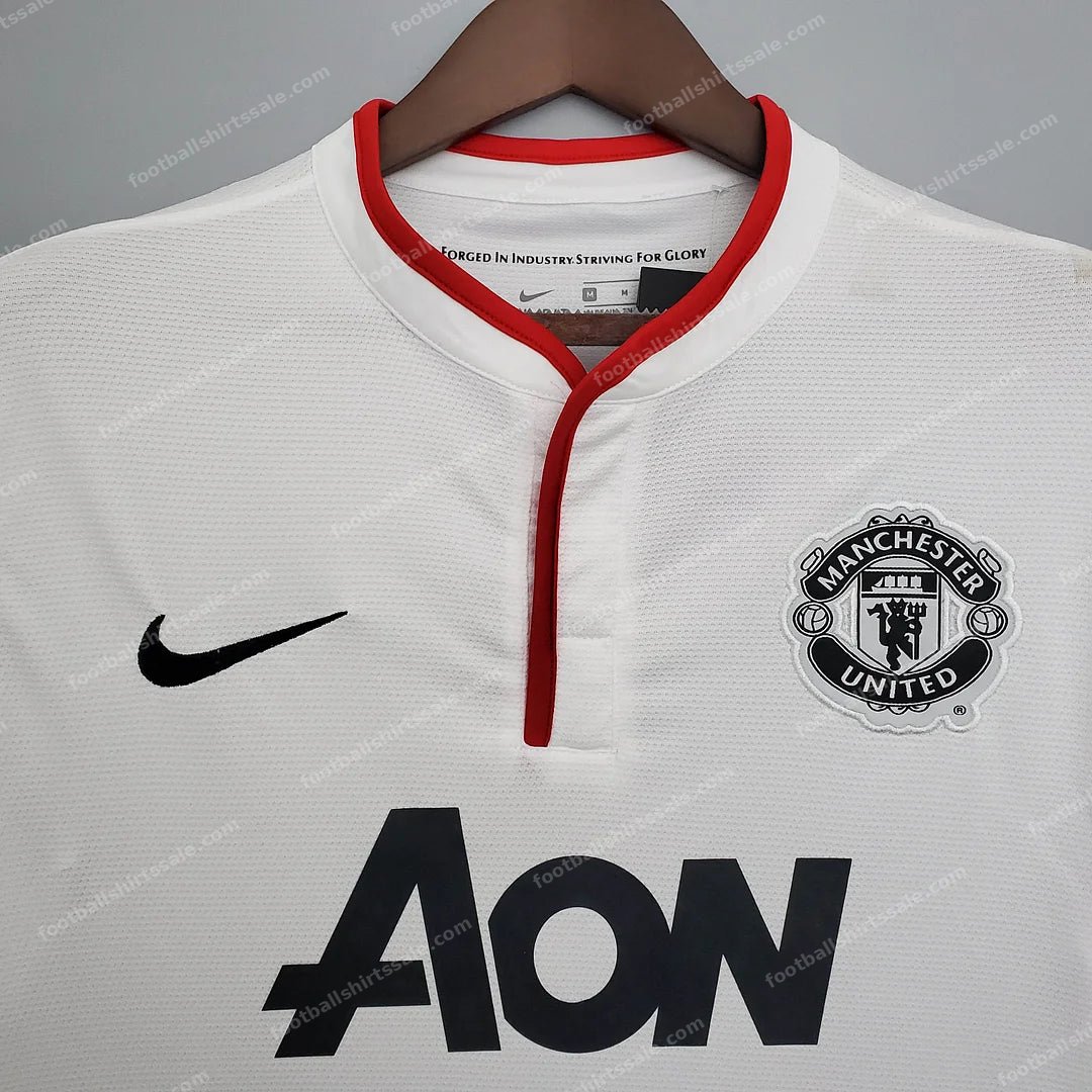 2013/2014 Retro Manchester United Away Football Shirt 1:1 Thai Quality - Detail 2