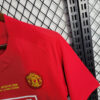2007/2008 Retro Manchester United Home Champions League Edition Football Shirt - Detail 11
