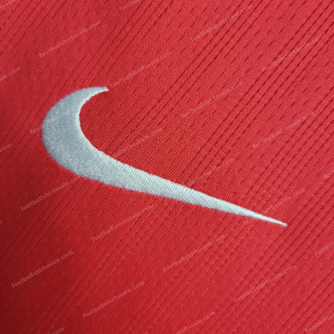 2007/2008 Retro Manchester United Home Champions League Edition Football Shirt - Detail 4