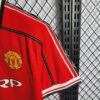 1998/1999 Retro Manchester United Home Football Shirt 1:1 Thai Quality - Detail 5