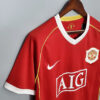 2006/2007 Retro Manchester United Home Football Shirt 1:1 Thai Quality - Detail 2