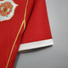 2006/2007 Retro Manchester United Home Football Shirt 1:1 Thai Quality - Detail 5