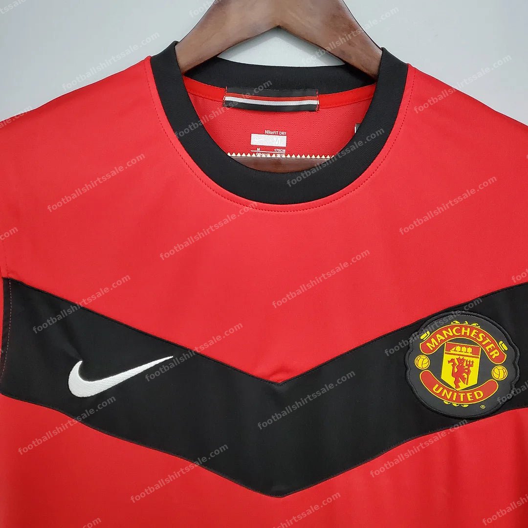 2009/2010 Retro Manchester United Home Football Shirt 1:1 Thai Quality - Detail 2