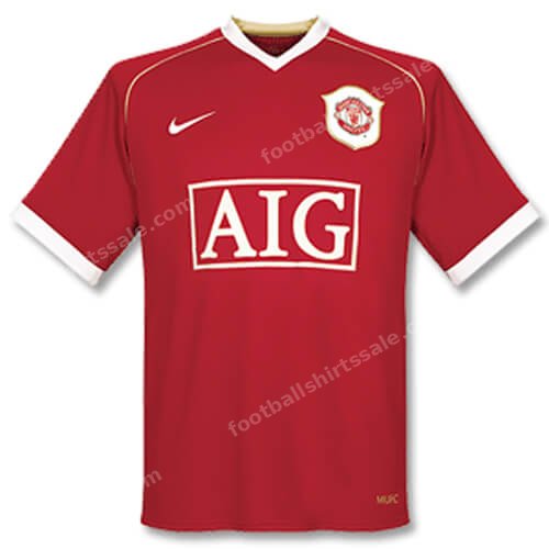 Retro Manchester United Home Shirt 06/07