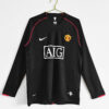 2007/2008 Retro Manchester United long Sleeve Soccer Jersey Third Away 1:1 Thai Quality