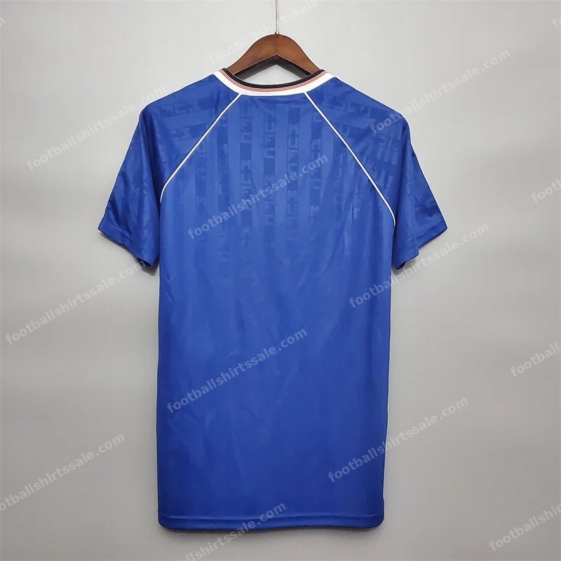 1988/1990 Retro Manchester United Third Away Football Shirt 1:1 Thai Quality - Detail 1