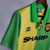 1992/1994 Retro Manchester United Third Away Football Shirt 1:1 Thai Quality - Detail 4