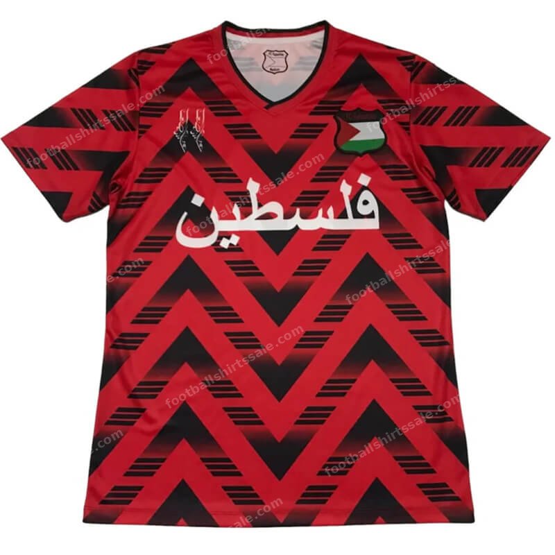 Retro Palestine Red/Black Shirt