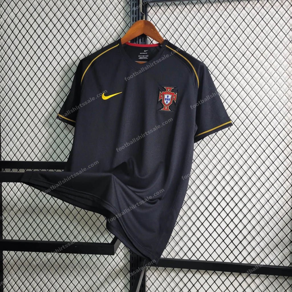 2006 Retro Portugal Away Football Shirt - Detail 2