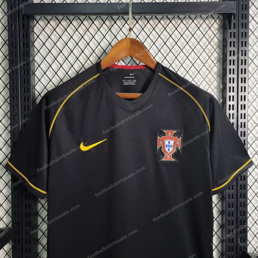 2006 Retro Portugal Away Football Shirt - Detail 3