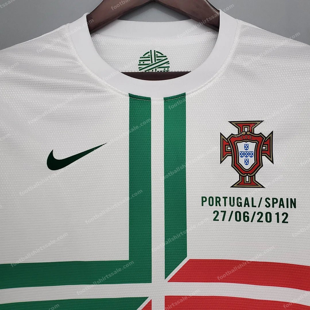 2012 Retro Portugal Away Football Shirt - Detail 2