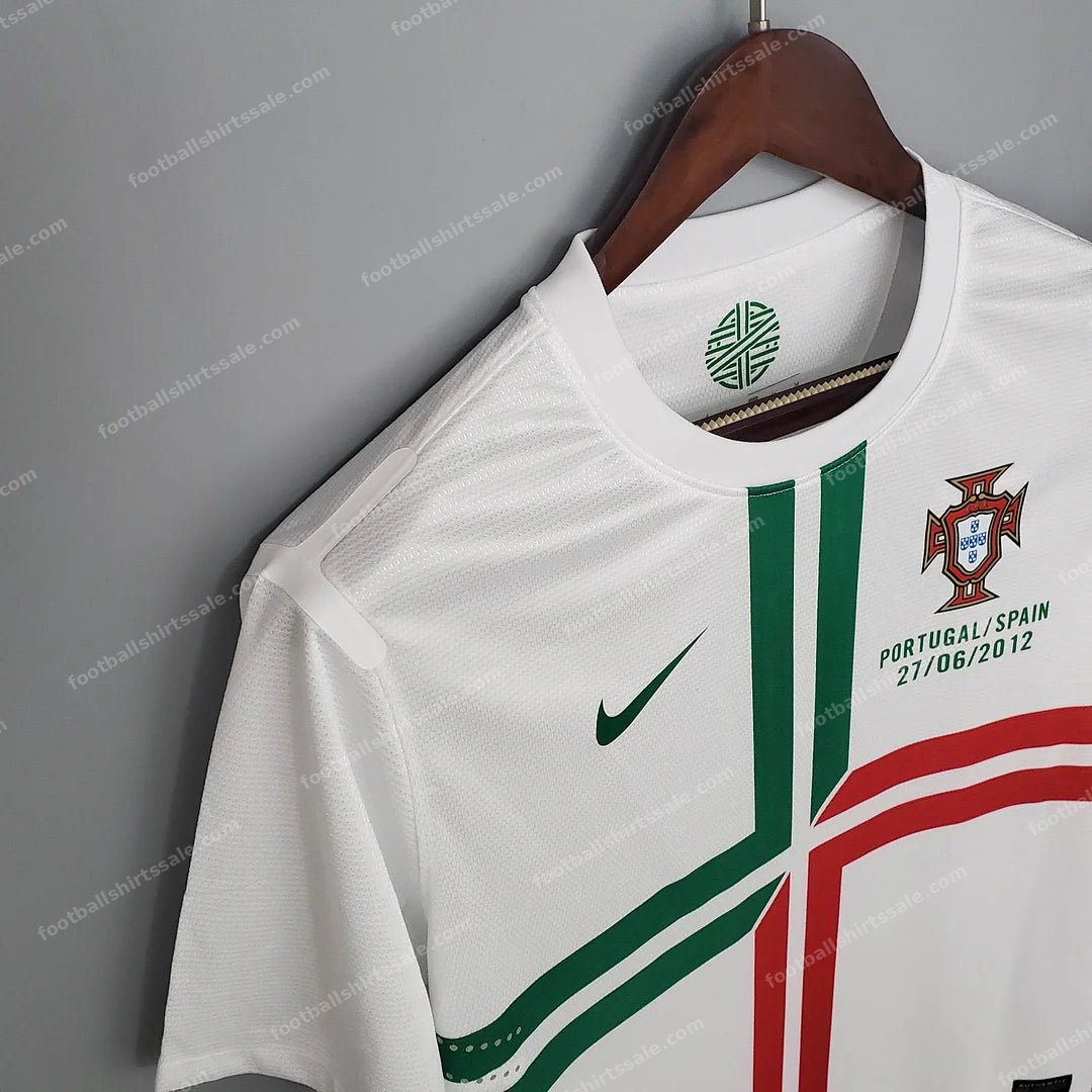 2012 Retro Portugal Away Football Shirt - Detail 4