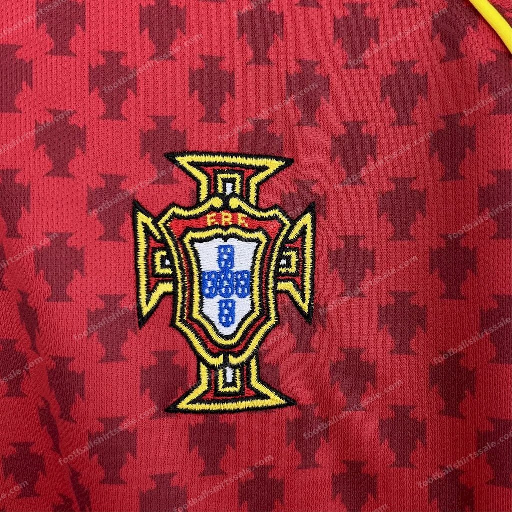 2004 Retro Portugal Home Football Shirt 1:1 Thai Quality - Detail 3