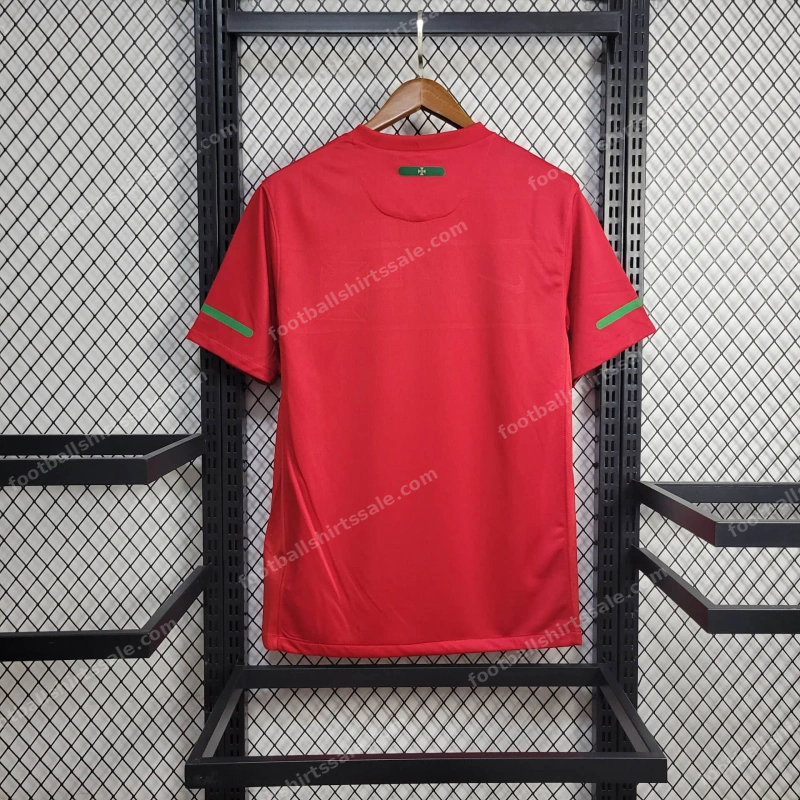 2010 Retro Portugal Home Football Shirt 1:1 Thai Quality - Detail 1