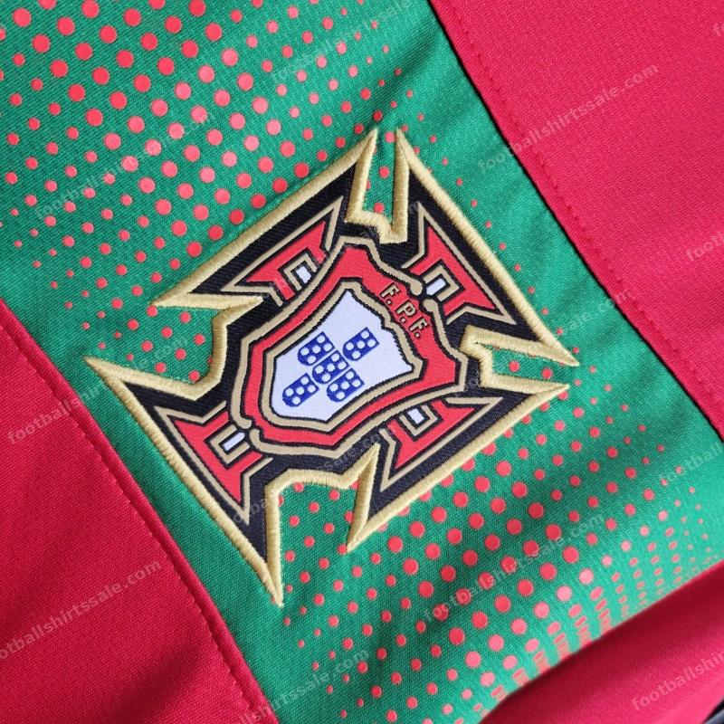 2010 Retro Portugal Home Football Shirt 1:1 Thai Quality - Detail 4