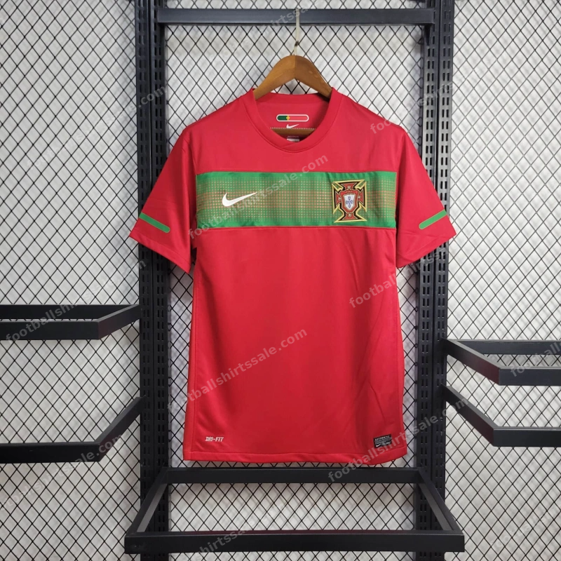 2010 Retro Portugal Home Football Shirt 1:1 Thai Quality
